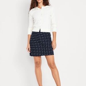 Old Navy High-Waisted Mini Skirt (Navy)